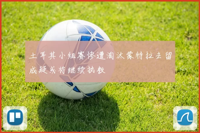 土耳其小组赛惨遭淘汰蒙特拉去留成疑或将继续执教